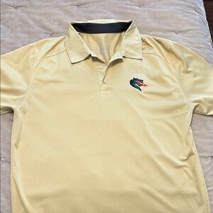 Nike Yellow Polo Shirt with UAB Embroidery